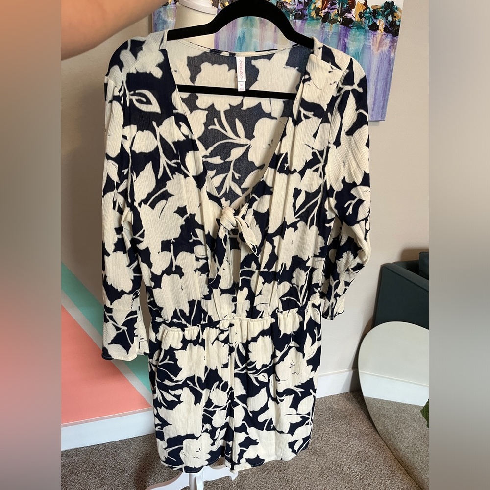 Xhilaration Floral Romper